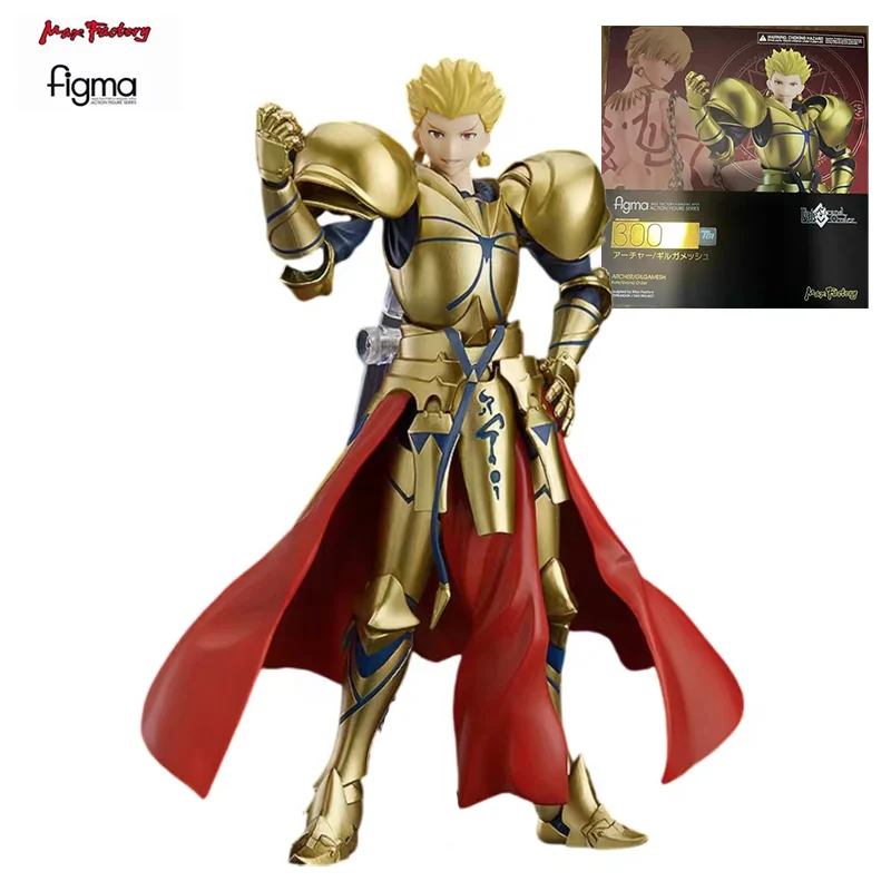 

100% Оригинальный Figma 300 Fate/Grand Order Archer Gilgamesh в наличии Аниме Коллекция фигурок модели игрушек