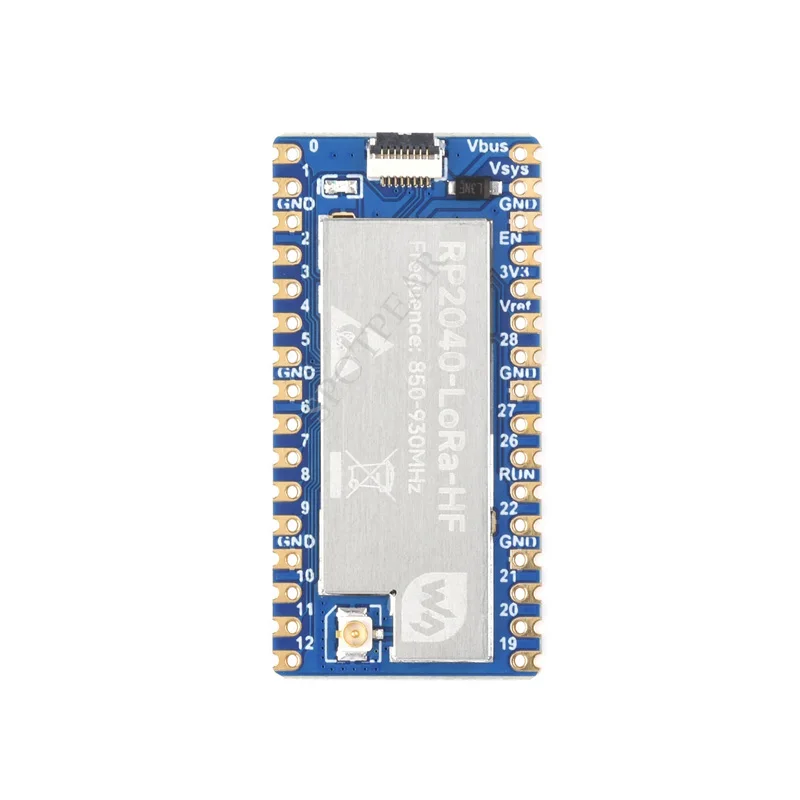 Raspberry Pi PICO RP2040 LoRa   ļ 뿪  SX1262 RF Ĩ Ÿ  ɼ մϴ.