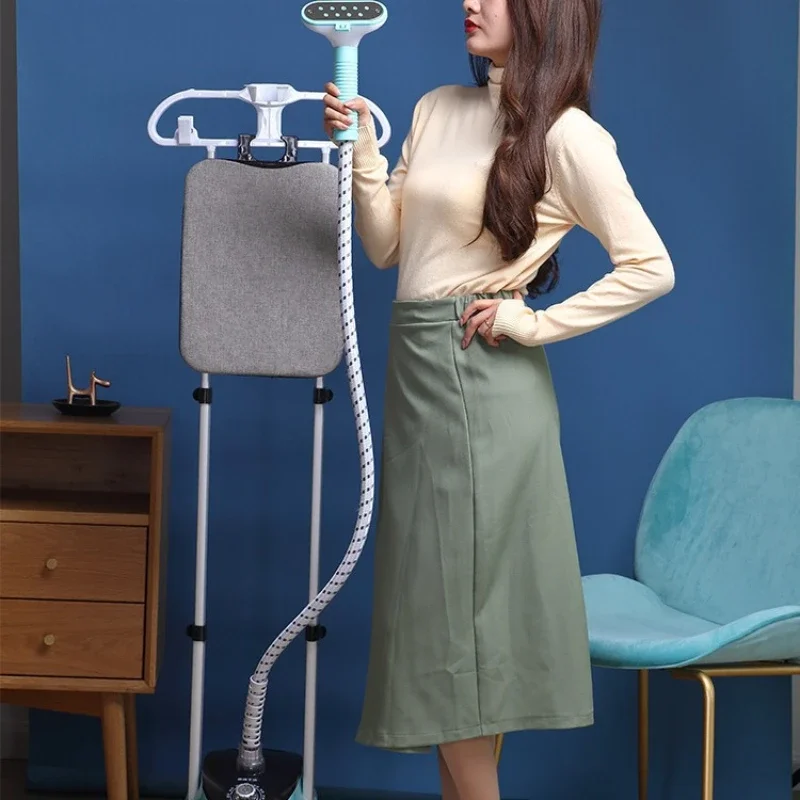EU Handheld Double Rod Home Garment Steamer Equipment Standing Steam Iron Vertical Fast Heating Clothes Drying Ironing Machine
