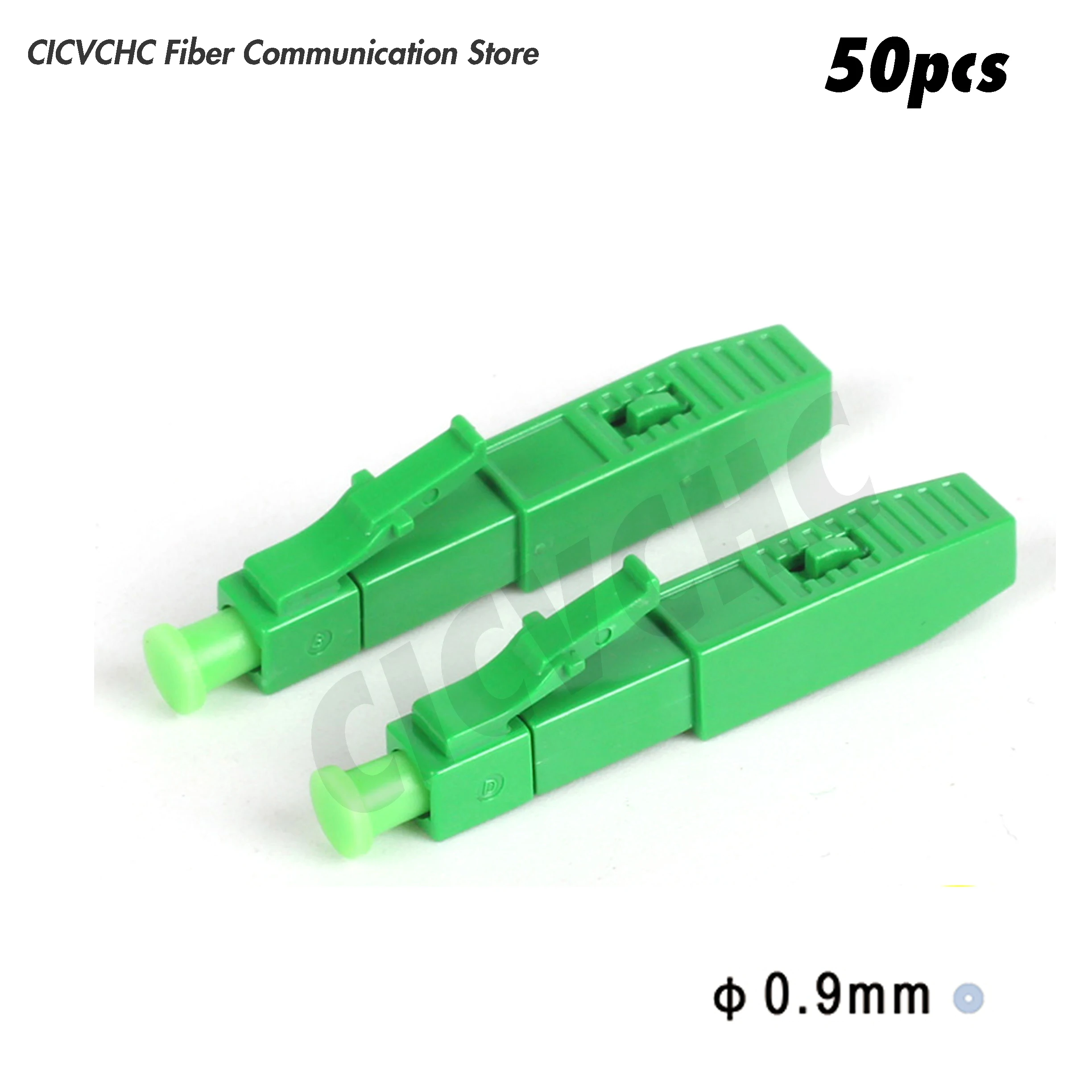 50pcs or 5pcs LC/APC Field Installation Connector Fast Connector for 0.9mm Cable