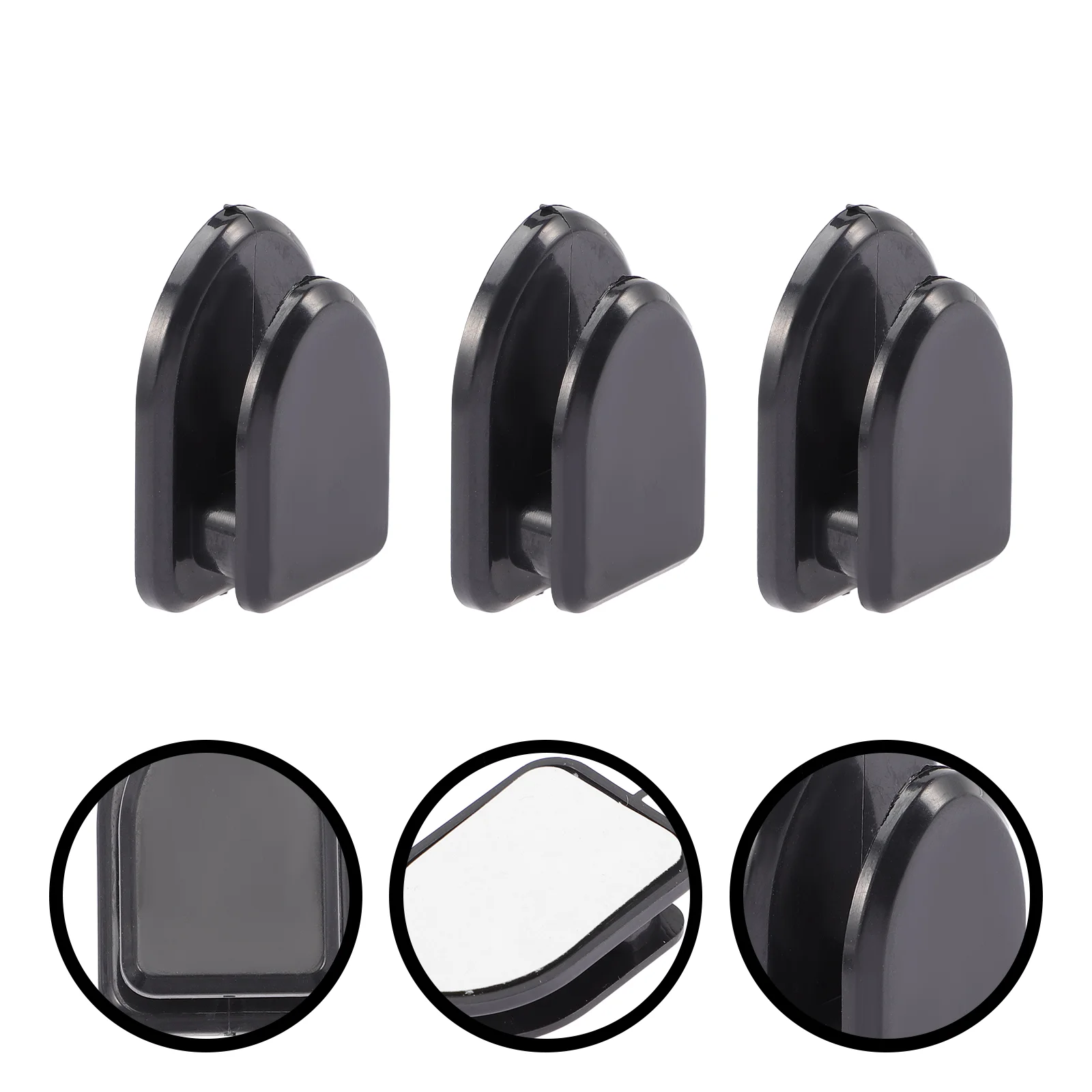 

15 Pcs Car Hook Mini Clothes Rack Hanging Hooks for Key Headrest Storage Abs and Vehicle Multifunctional