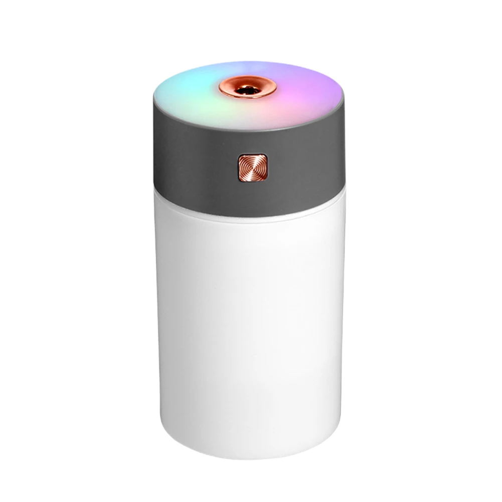 아로마 미스트 메이커 휴대용 자동차 가습기, USB 전원, 2 기어 (회색), 300ml