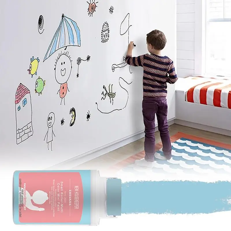 Wall Repair Paste Roller Brush Wall Painting Tool Brush Wall Cleaning Paint Brushes with Paste Roller Repair Paste Roller Gift for Housewarming Part