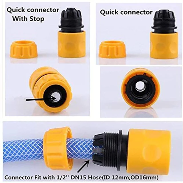 22/31 Pcs Kerti Tömlő Csatlakozó Készlet Zöld Vége 3 Tap Extender Gyors Csatlakozók Javító Egyes Cső Kiegészítők - Image 2