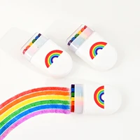2Pcs/3Pcs Rainbow Crayon Paint Rainbow Birthday Party Colourful Theme Party Accessories Party Family Costume Gift Pocket Size 1