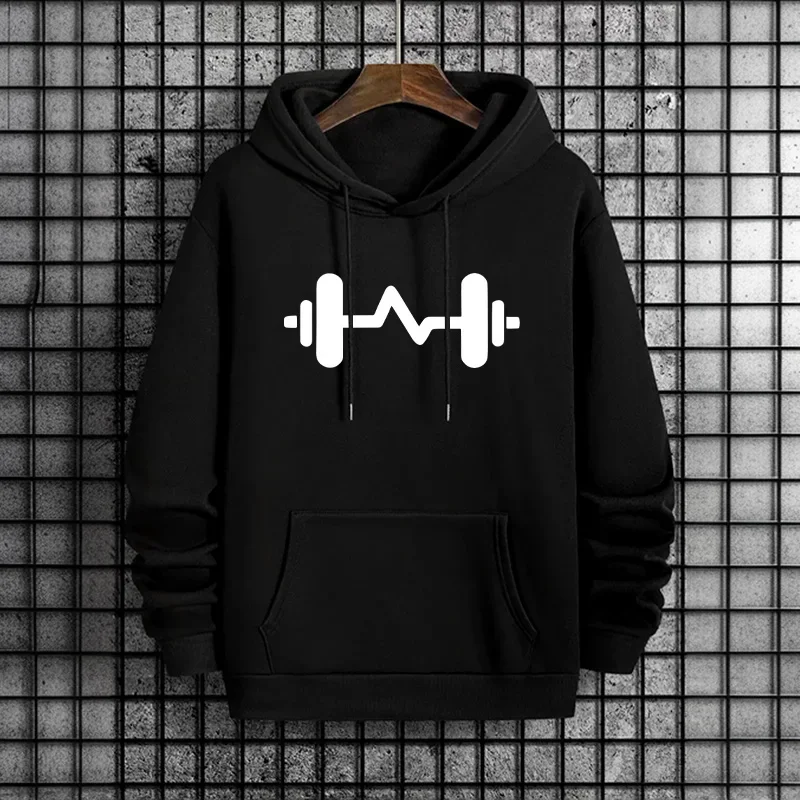 Men's Urban Streetwear Sweatshirt Gym Fitness Pullover