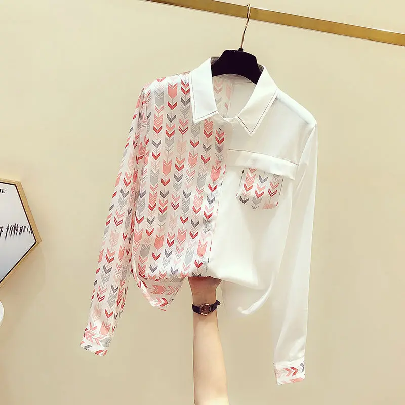 Рисунок 2 - Рубашка женская шифоновая с длинным рукавом