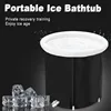 Cold Bath Tub for Athletes Easy Installation Ice Bath Portable Ice Bath with  for Home Garden and Gym 1