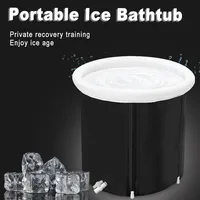 Cold Bath Tub for Athletes Easy Installation Ice Bath Portable Ice Bath with  for Home Garden and Gym 1