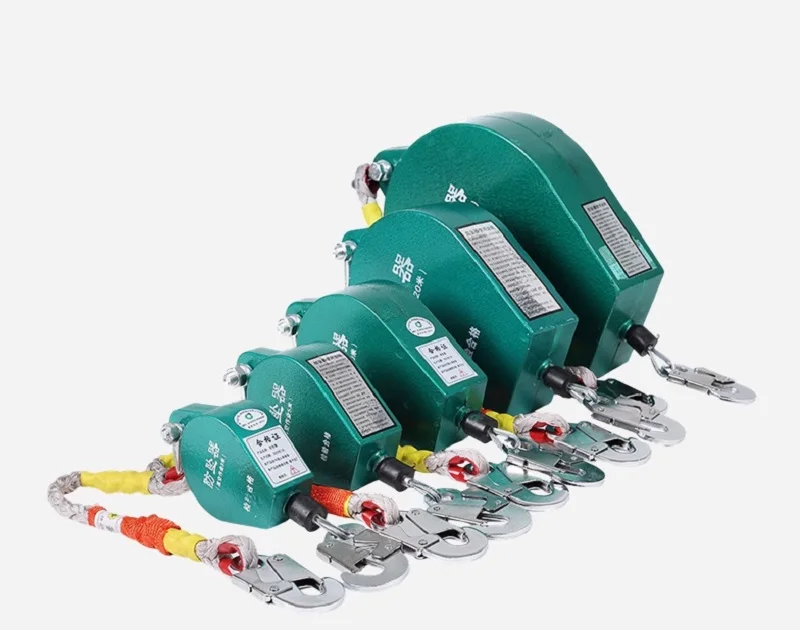 150 kg-300 kg 3M-10M Absturzsicherung für große Höhen, Abstiegsvorrichtung, Gürtel, Kabelbaum, Seilschlinge – Detail 3