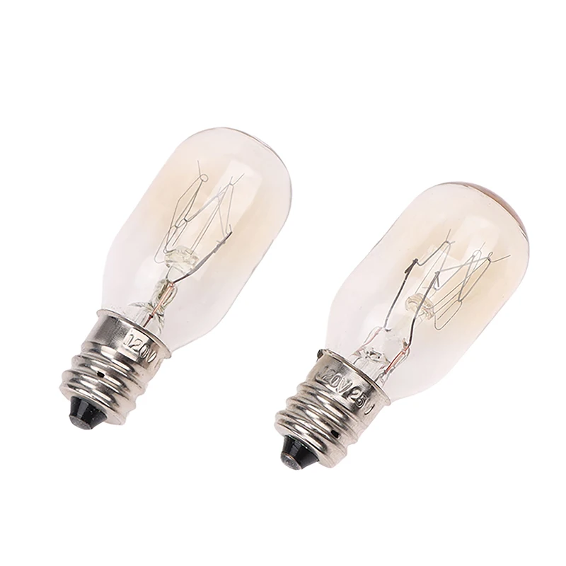 

15W/25W Salt Lamp Globe Bulb Replacement Incandescent Refrigerator Oven Light Bulbs T20 E12 120V