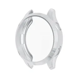 Soft TPU Screen Protector Case - Premium Protective Silicone Shell for Xiaomi Watch 5 (Silver)