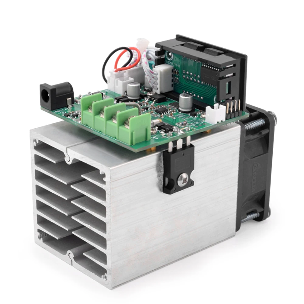 Electronic Load Digital Battery Tester 100W DC12V 0-10A Constant Current Battery Capacity Tester Module Control Overheat Protect