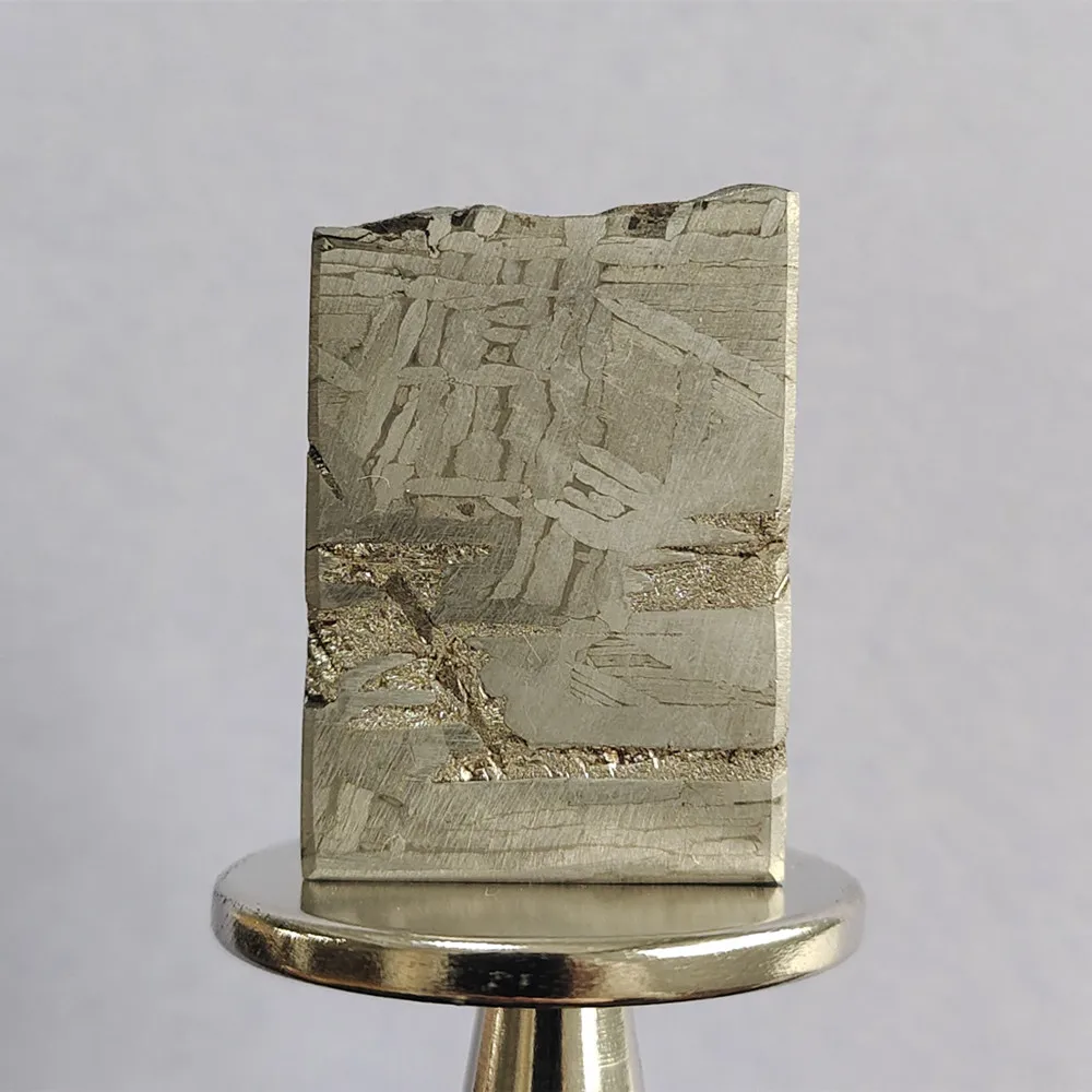 

Железный метеорит Muonionalusta, натуральный метеорит, лист, образец материала, метеорит, коллекция материалов-TC136