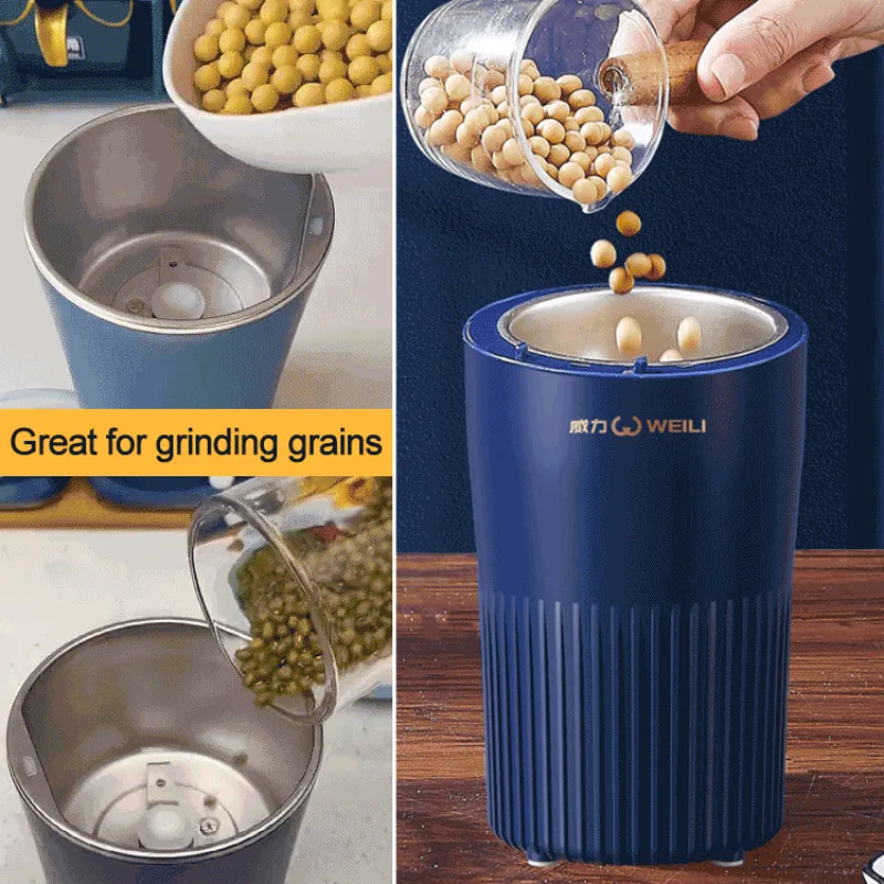 

Grinder household electric grinder multifunctional coffee grinder meat grinder