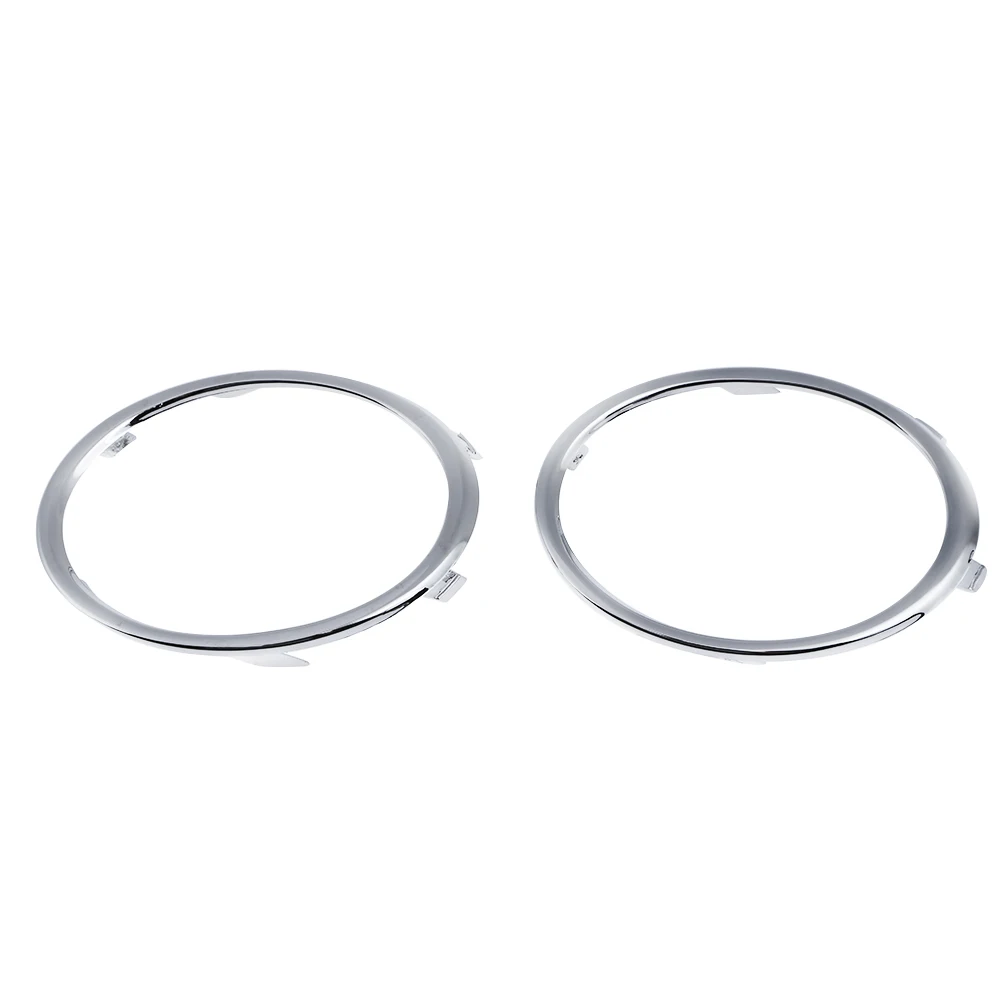 1PairElectroplatingFrontFogLightRingsTrimCoverforAudiA4B8