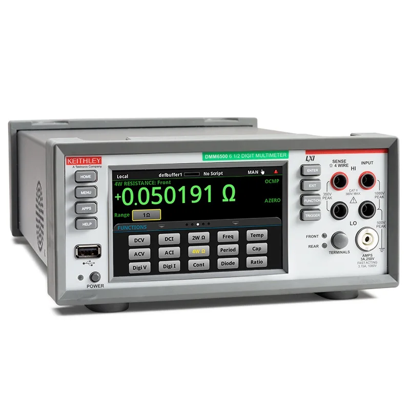 

Tektronix/KEITHLEY DMM6500 DMM7510 DAQ6510 DMM4020 2100-220 Desktop Multimeter/Multi-channel Data Recorder/Digital Source Meter