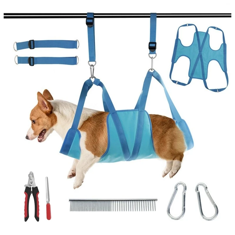 

Grooming Hammock Harness for Cats & Dogs Restrain Your Baby Behave Well Drop shipping