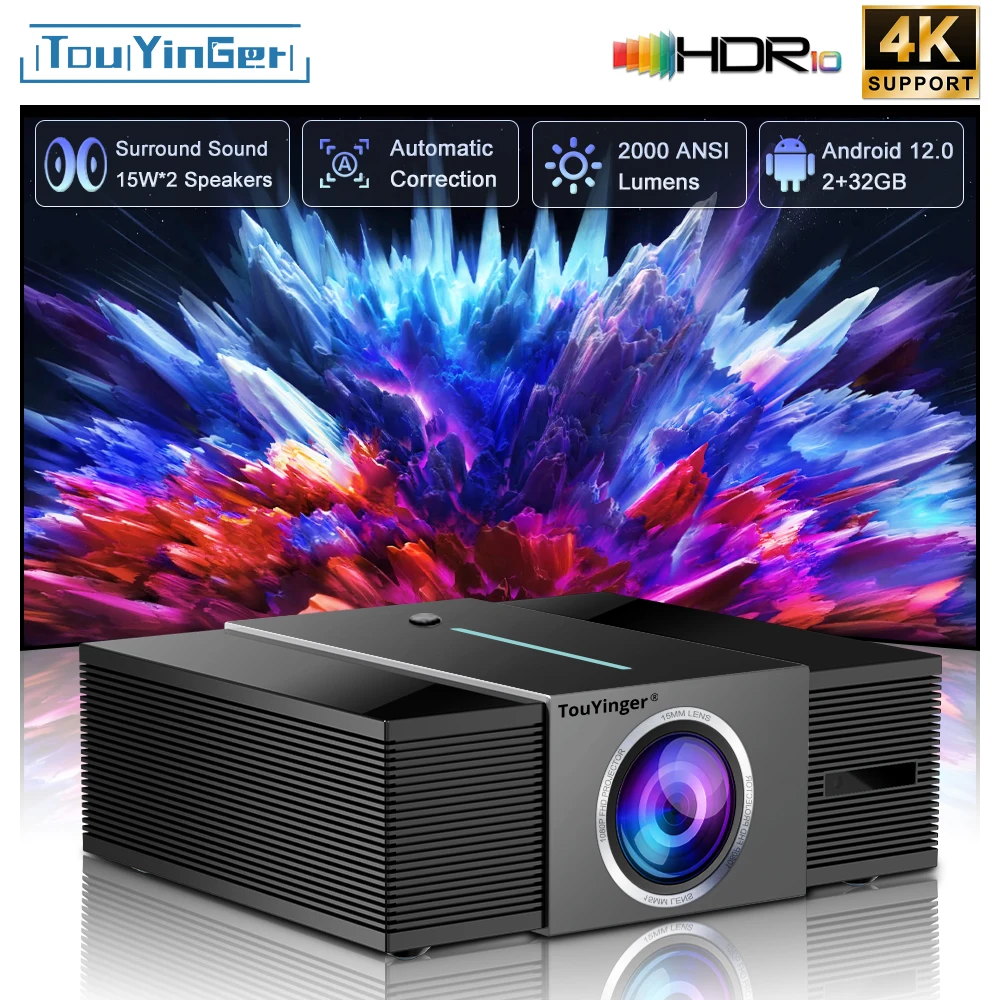 Touyinger Q11W 超完全密閉型フル HD 4K ビデオ WiFi Android 高