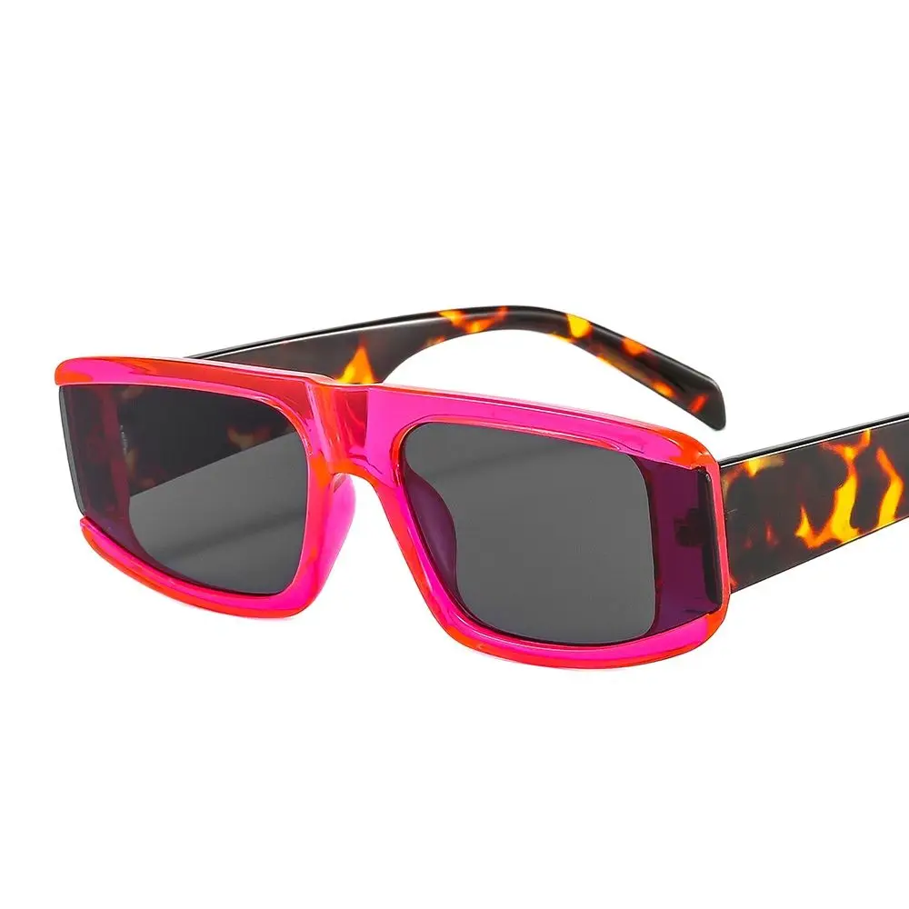 

New Narrow-Edge Small-Frame Fashion Square Sunglasses Tide Street Shooting All-Match Men And Women Color Avant-Garde Sunglasses