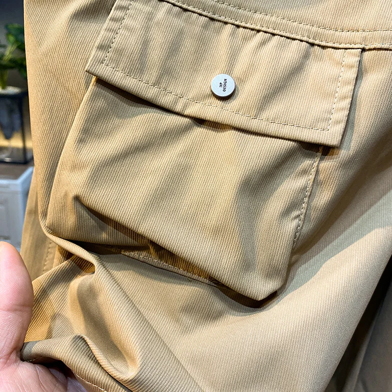 Summer Thin Cool and Comfortable Breathable Casual Shorts Men2024New Elastic Waist Outdoor Sports Beach Fifth Pants