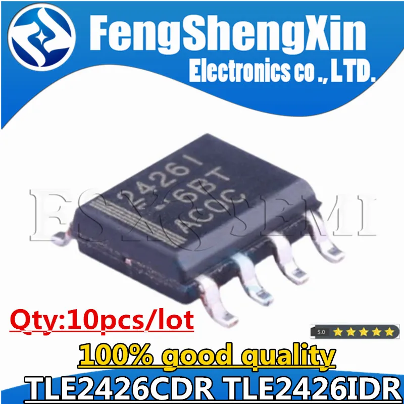 

10pcs/lot TLE2426IDR TLE2426CDR 2426I 2426C TLE2426 TLE2426CD TLE2426ID SOP-8 IC
