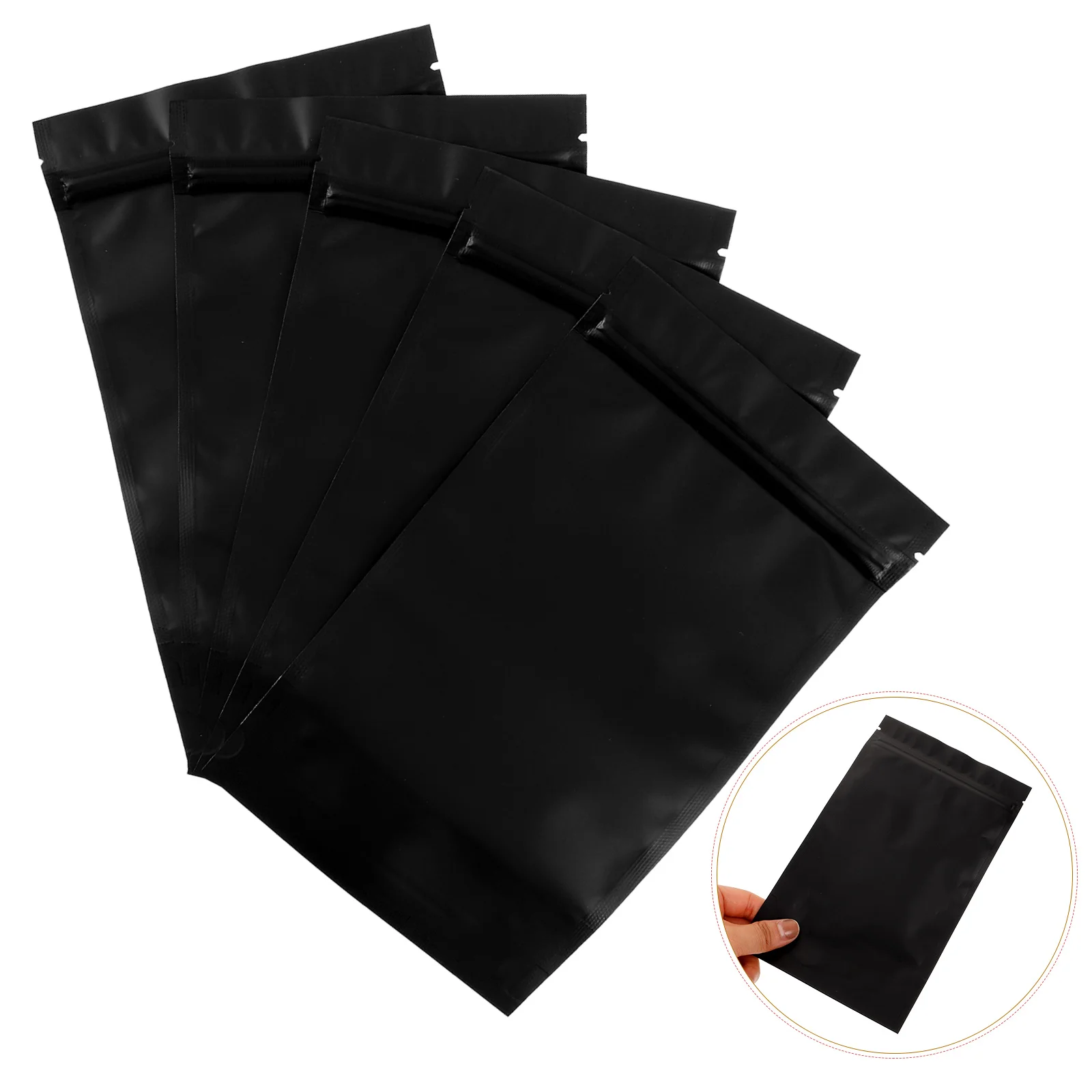 

100pcs Self Sealing Bags Loose Tea Food Bags Portable Food Nut Packing Bags