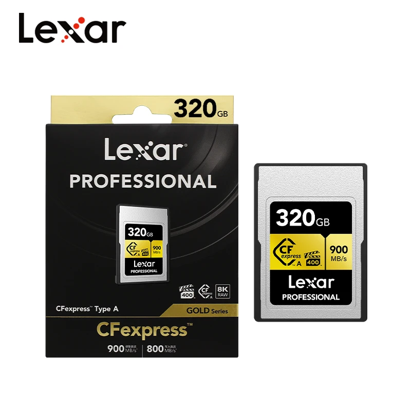 Lexar   CFexpress A Ÿ ޸ ī, VPG 400  ī, 8K RAW  CFexpress A CFA ī, 160GB, 320G