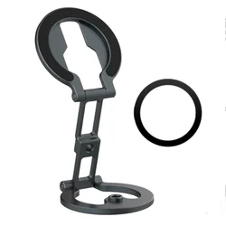 Dual Side Magnetic Phone Holder with 1/4 Screw Tripod Mount - Slim Stand (Phone Holder)
