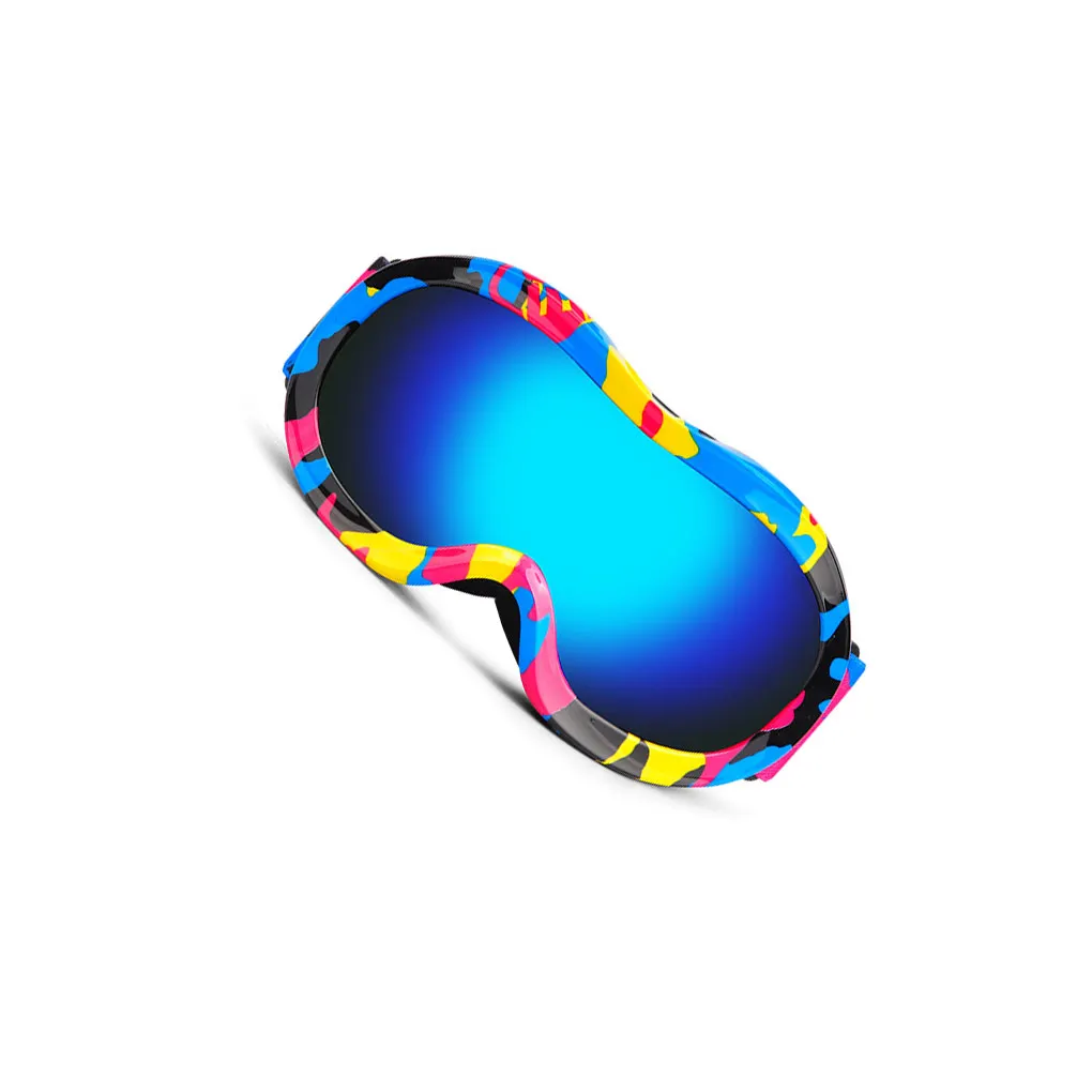 Ski Goggles Protective Gear Fog Lens Shockproof Fine Workmanship Sporting Equipment Cycling Racing Glasses Type