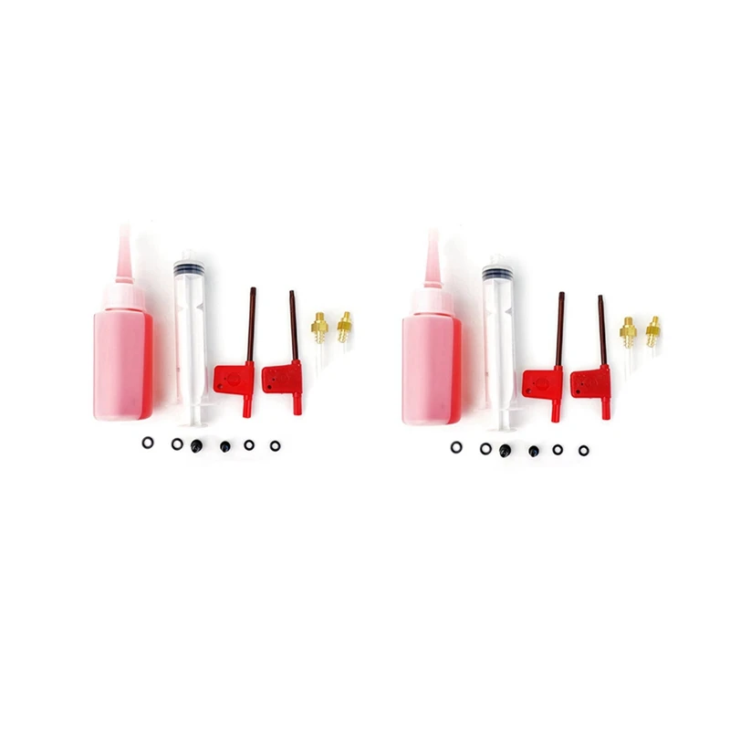 

Комплект гидравлического тормоза с 2 зумами для увеличения тормозной системы, комплект наполняющего масла, тормоза с минеральным маслом, набор воронок, инструмент для ремонта велосипеда