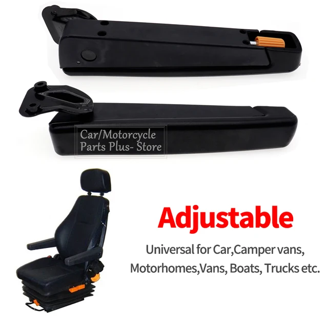 Reposabrazos Universal, soporte de mano de asiento ajustable  izquierdo/derecho para coche, camión, furgoneta, camión, autocaravana,  barco - AliExpress