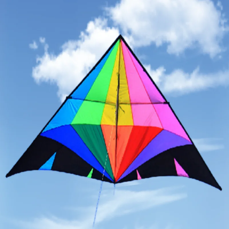 O envio gratuito de 300cm azul diamante pipa voando grande pipa macia ao ar  livre jogar 3d kite windsocks caminhada no céu pipas