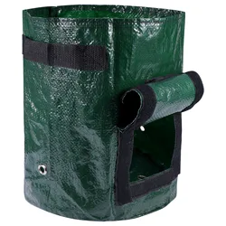Grow Bags for Vegetables - Spacious Gardening Planter Containers for Potatoes, Tomatoes, Carrots & More (5 Gallon)