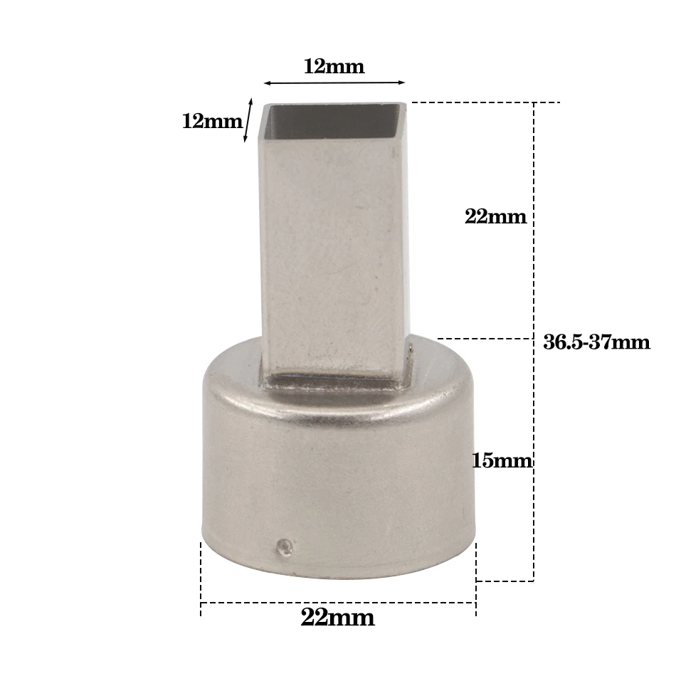 22mm Universal Nozzle Soldering station Hot Air Stations Gun Nozzles 858D/858D+/8586/8858 Welding Nozzles 9pcs/lot Hot Air Gun Nozzle