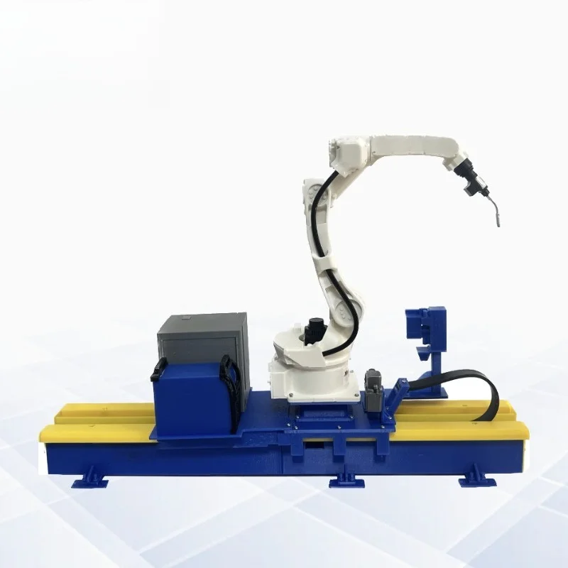 Modello dimostrativo di braccio robotico modulare - linea di produzione automatizzata in miniatura - immagine 2