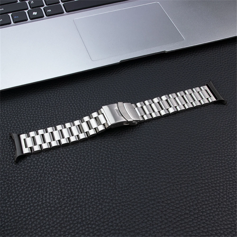 Luxury Men's Stainless Steel Bracelet - Metal Strap