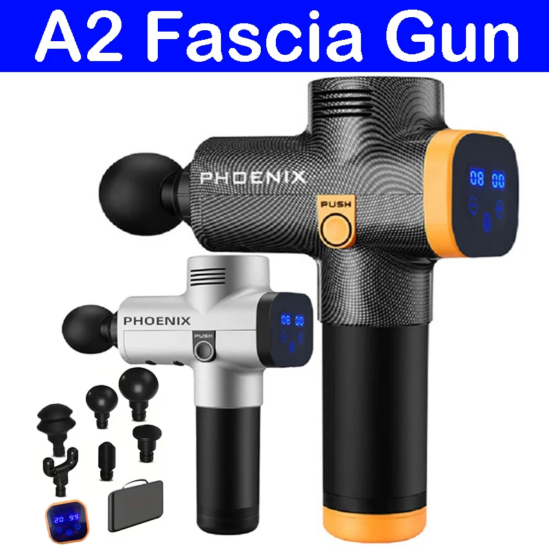 Phoenix A2 pistola de Fascia, masajeador eléctrico de relajación