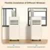 Portable Air Conditioners Cool Up to 350 Sq.Ft, 4 Modes Portable AC with Remote Control/Large LED Display/24Hrs 6