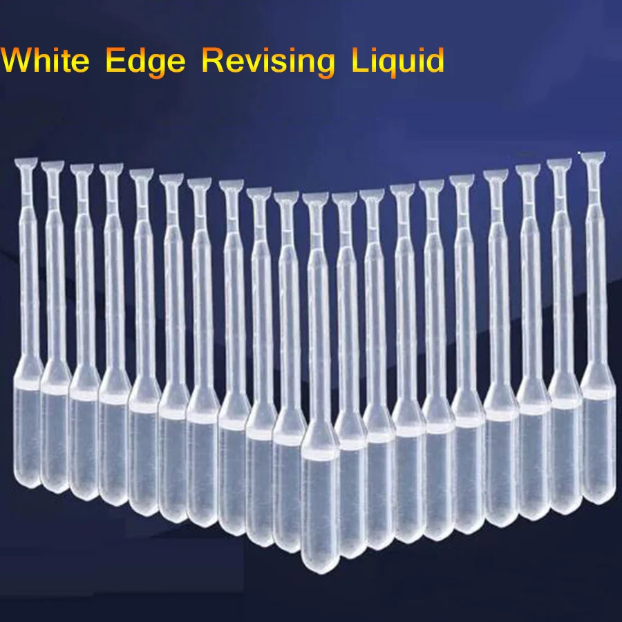 10PcsTemperedGlassWhiteEdgeRevisingLiquidForSamsungScreen