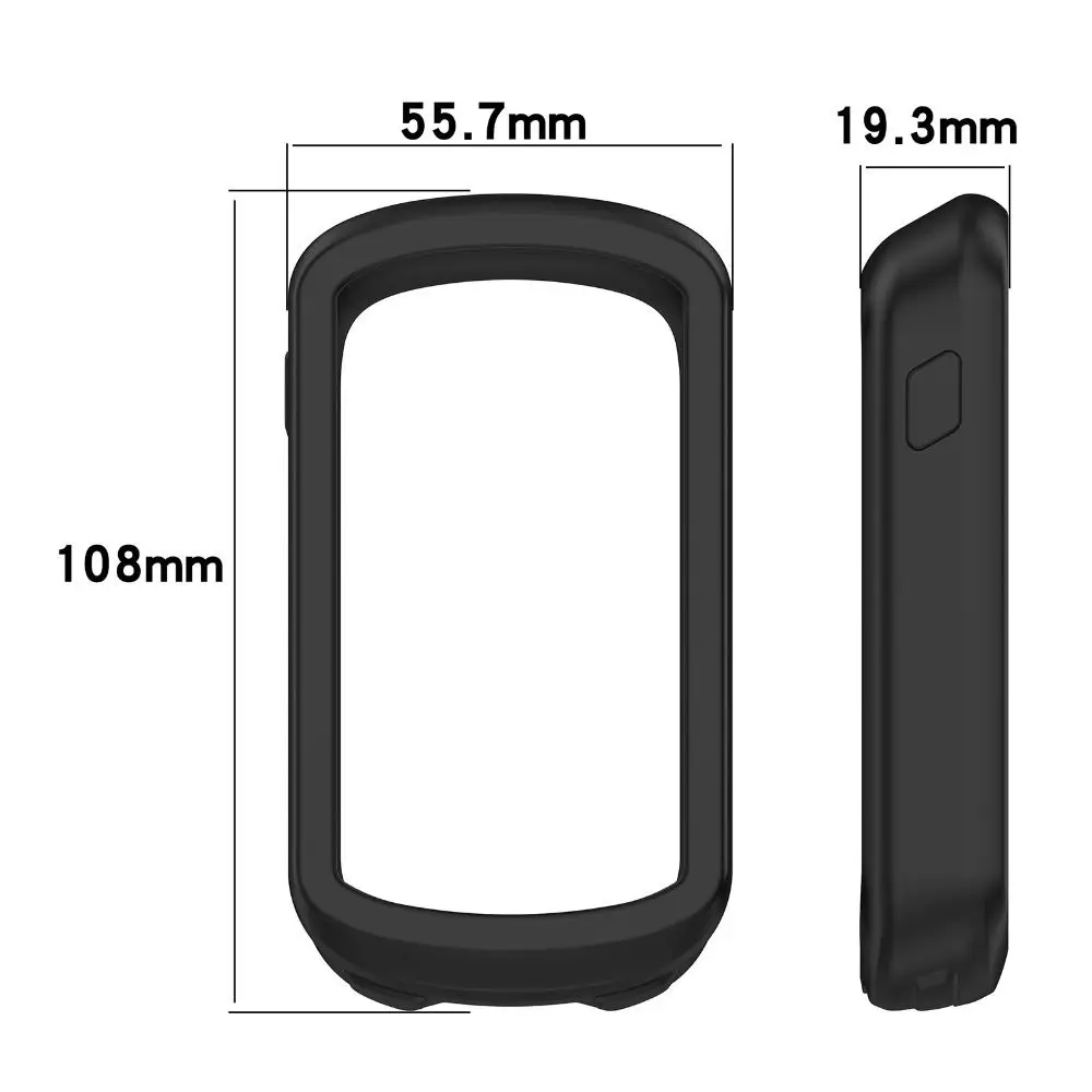 Silicone Protector Case For Garmin Explore 2 Bicycle Computer Cycling Protective Cover Bumper Anti-collision Shell Accessories