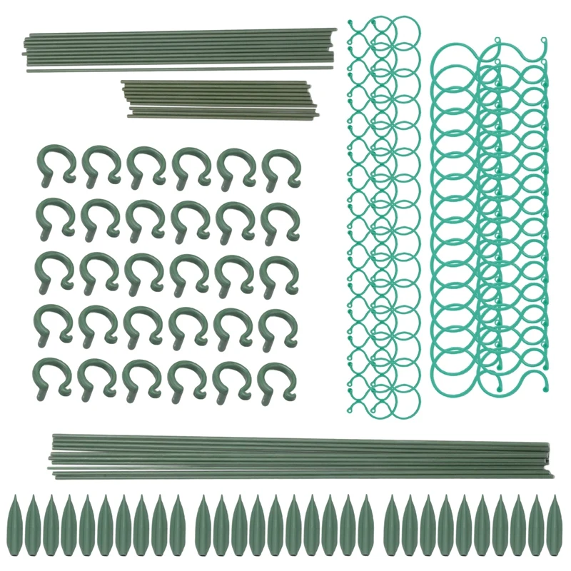 

30Pcs Plant Support Stakes Single Stem Plant Support Stakes Amaryllis Plant Cage Support Rings For Indoor Plants
