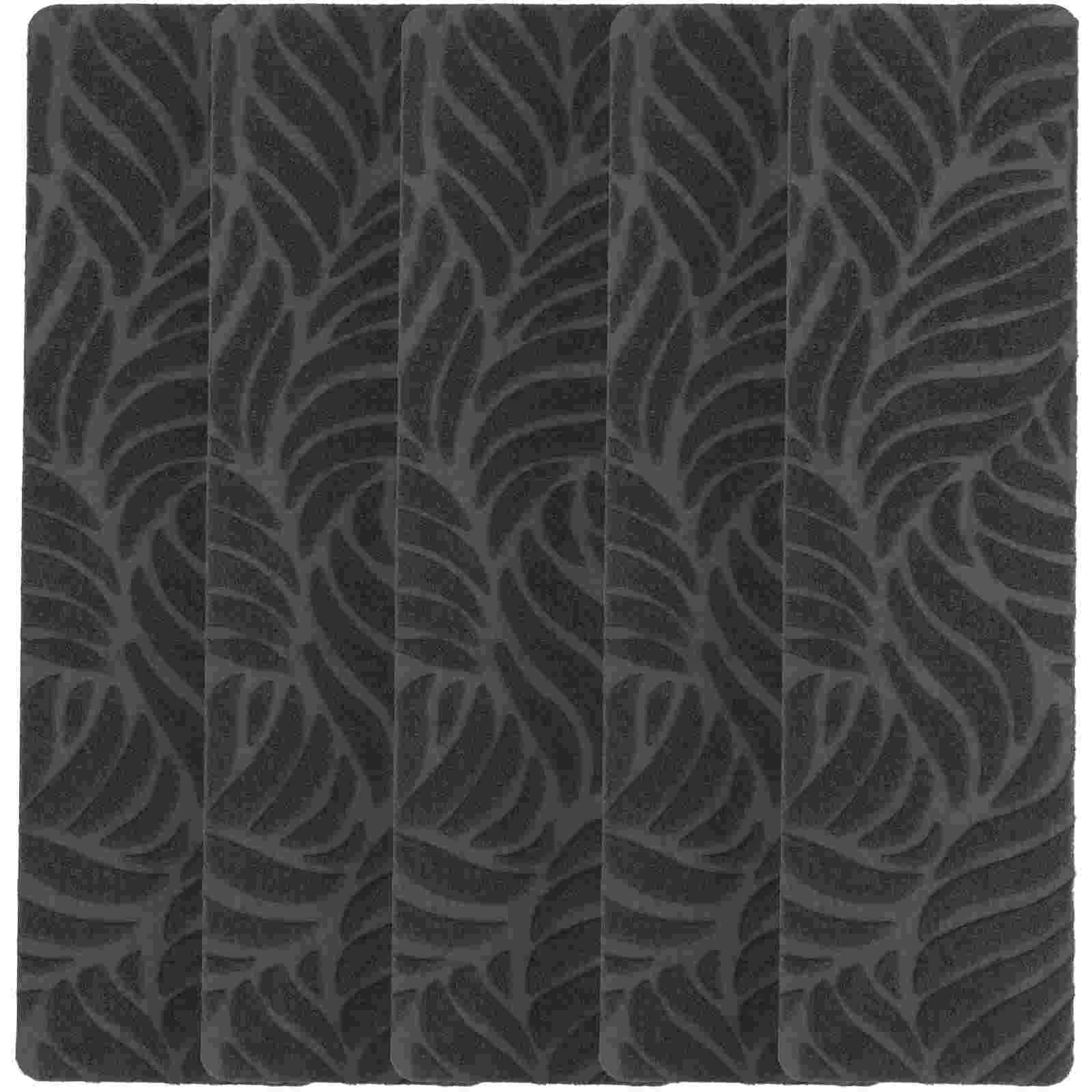 

5 шт., Нескользящие самоклеящиеся коврики для лестницы