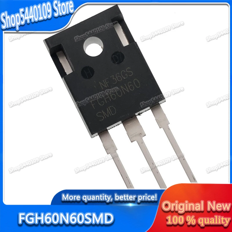 10 Uds. FGH60N60SMD FGH60N60 60N60 TO 247 60A 600V Power IGBT ...