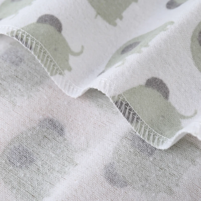 4Pcs Neutral Baby Swaddle Blanket Set, Simple Design 6