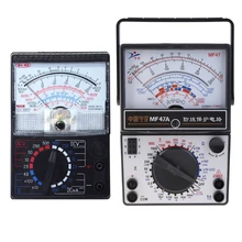 Portable Mechanical Pointer Type Multimeter Measurement AC for Dc Current Meter Ammeter Ohmmeter MF47/JO411 Multitester