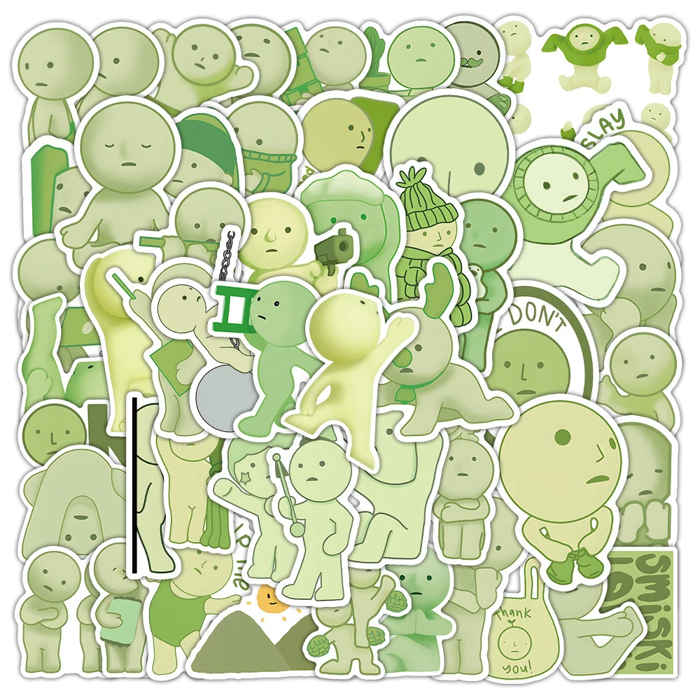 Cute Cartoon Smiski Stickers Decals 10/30/50pcs Kids Laptop Fridge Scrapbooking Suitcase Car Kawaii Funny Decoration Sticker cartoon sticker cartoon stickers
