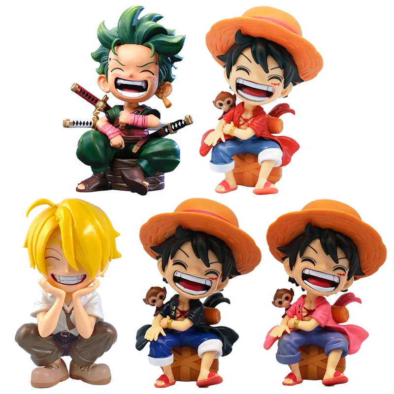 مجسمات شخصيات ون بيس لوفي وزورو