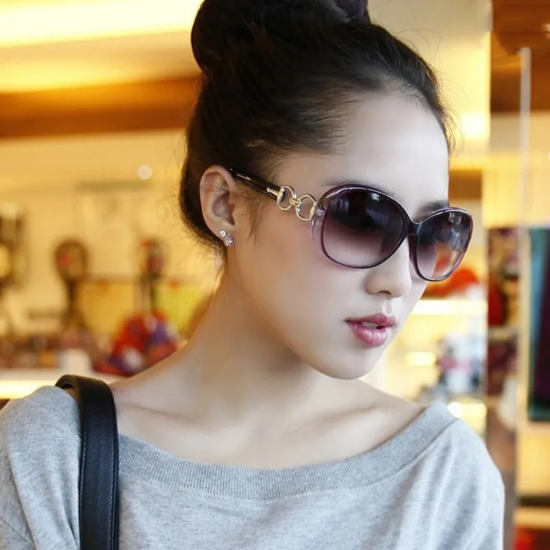 Sunglasses for Women Vintage Glasses Plastic Round Outdoor Protection Eyewear Uv400 fashion sunglasses
