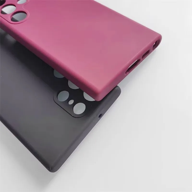 High-Quality Soft Silicone Protective Phone Case with Silky Touch Finish